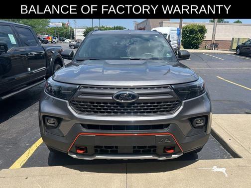 Carbonized Gray Metallic 2022 Ford Explorer Timberline