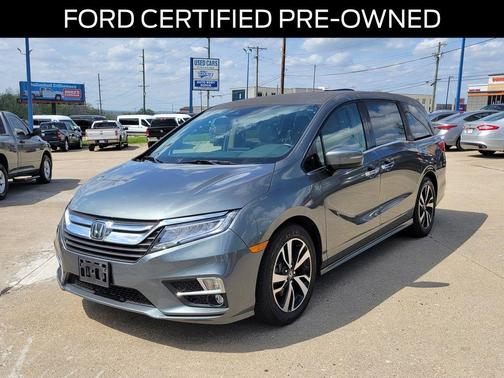 Forest Mist Metallic 2019 Honda Odyssey Elite
