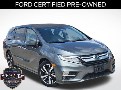 Forest Mist Metallic 2019 Honda Odyssey Elite
