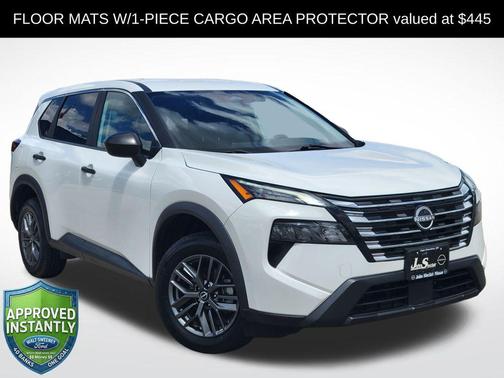 Glacier White 2024 Nissan Rogue S
