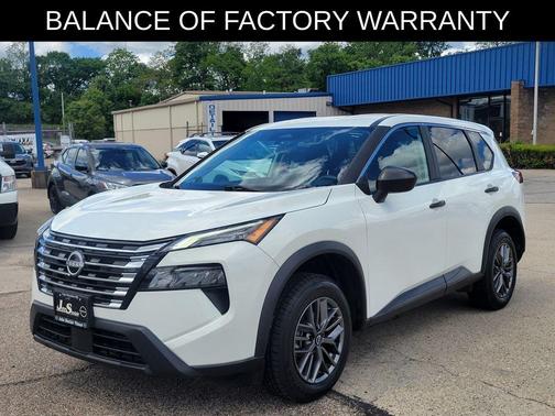 Glacier White 2024 Nissan Rogue S