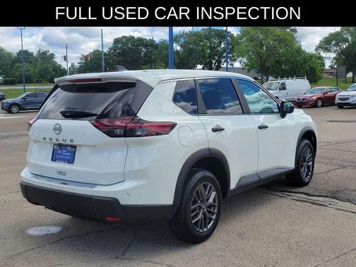 Glacier White 2024 Nissan Rogue S