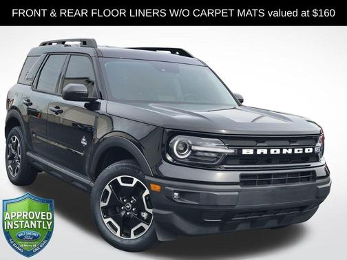 Shadow Black 2024 Ford Bronco Sport Outer Banks