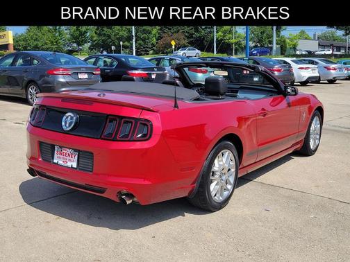 Candy Red 2013 Ford Mustang V6 Premium