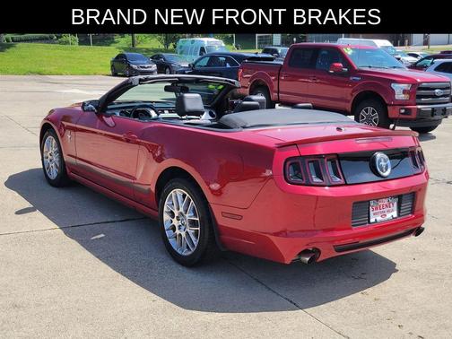 Candy Red 2013 Ford Mustang V6 Premium