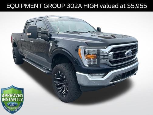 Antimatter Blue Metallic 2022 Ford F-150 XLT