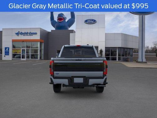 Glacier Gray Metallic 2026 Ford F-250 Platinum