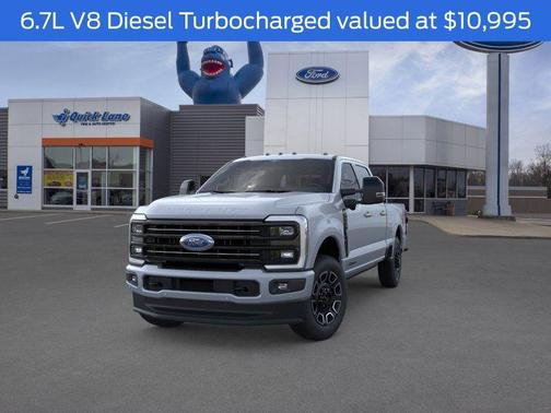 Glacier Gray Metallic 2026 Ford F-250 Platinum