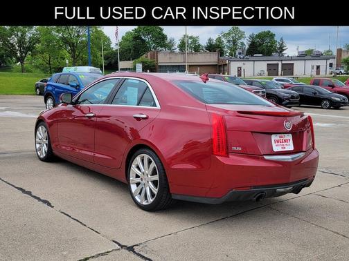 Crystal Red Tintcoat 2013 Cadillac ATS 3.6L Premium