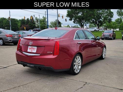 Crystal Red Tintcoat 2013 Cadillac ATS 3.6L Premium