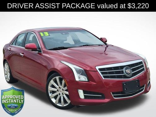 Crystal Red Tintcoat 2013 Cadillac ATS 3.6L Premium