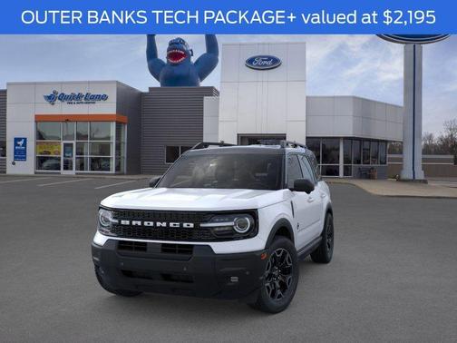 Oxford White 2025 Ford Bronco Sport Outer Banks