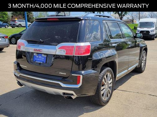 Ebony Twilight Metallic 2017 GMC Terrain Denali