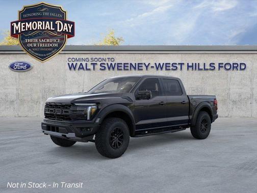 Black 2026 Ford F-150 Raptor