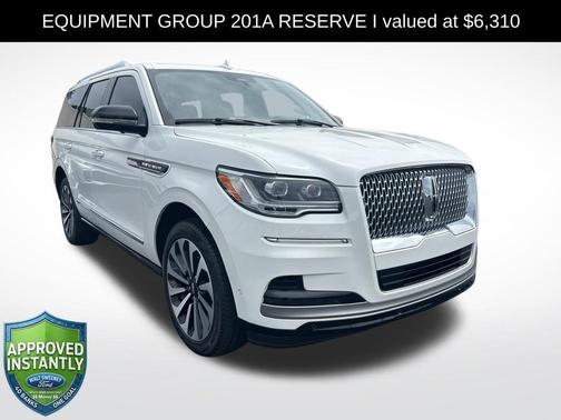 White Metallic 2024 Lincoln Navigator Reserve