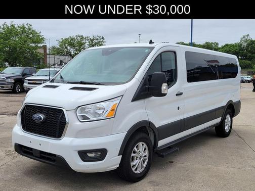 Oxford White 2021 Ford Transit-350 XLT