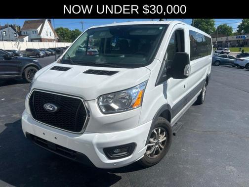 Oxford White 2021 Ford Transit-350 XLT