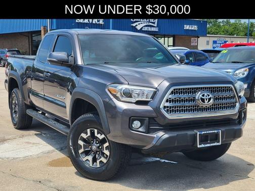 Magnetic Gray Metallic 2016 Toyota Tacoma TRD Off Road