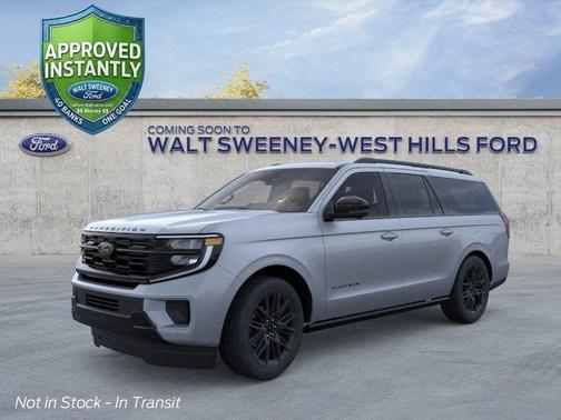 Glacier Gray Metallic 2026 Ford Expedition Max Platinum