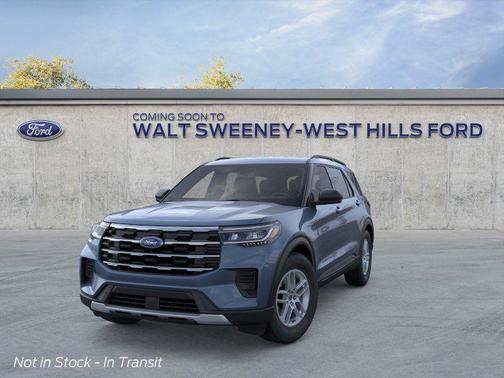 Vapor Blue Metallic 2026 Ford Explorer Active