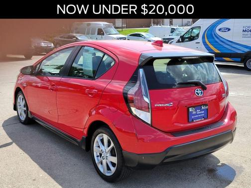 Absolutely Red 2017 Toyota Prius c Four