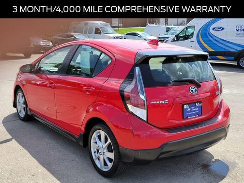 Absolutely Red 2017 Toyota Prius c Four