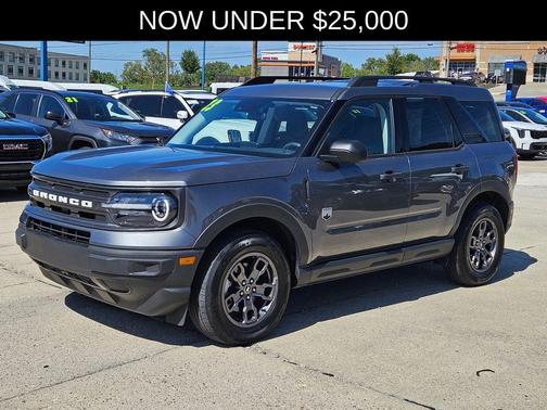 Gray Metallic 2023 Ford Bronco Sport Big Bend
