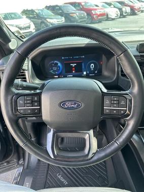 Black Metallic 2024 Ford F-150 Lightning Platinum