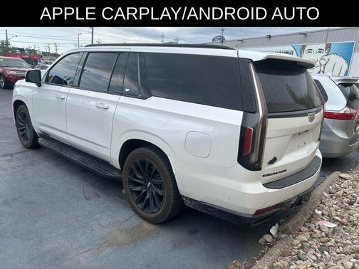 Crystal White 2021 Cadillac Escalade ESV Sport Platinum