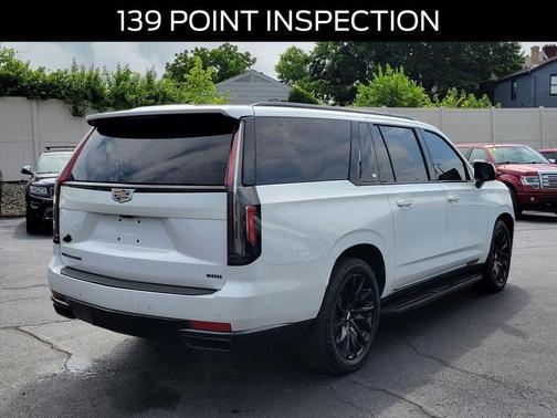 Crystal White 2021 Cadillac Escalade ESV Sport Platinum