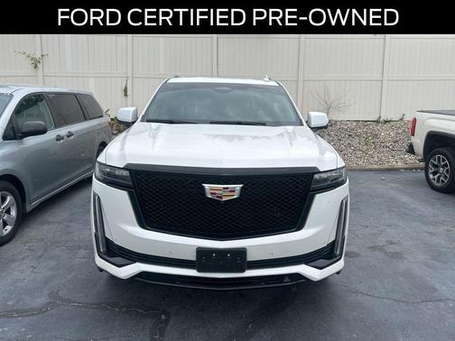 Crystal White 2021 Cadillac Escalade ESV Sport Platinum