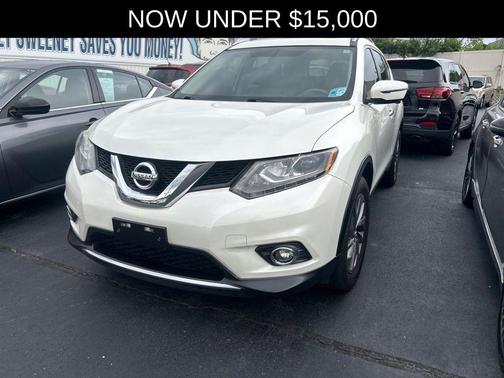 Pearl White 2016 Nissan Rogue SL
