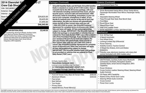 2014 Chevrolet Silverado 1500 LT