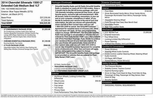 2014 Chevrolet Silverado 1500 LT