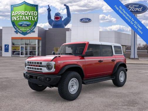 Ruby Red Metallic Tinted Clearcoat 2026 Ford Bronco Heritage Edition