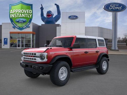 Ruby Red Metallic Tinted Clearcoat 2026 Ford Bronco Heritage Edition