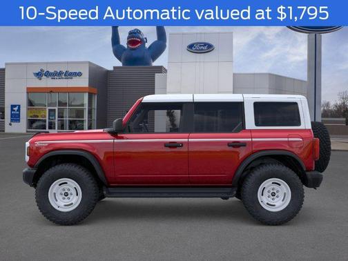 Ruby Red Metallic Tinted Clearcoat 2026 Ford Bronco Heritage Edition