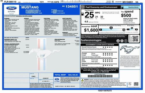 2021 Ford Mustang EcoBoost