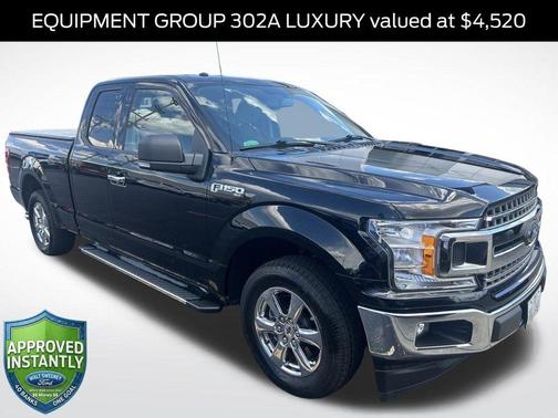 Shadow Black 2018 Ford F-150 XLT