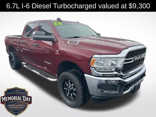 Delmonico Red Pearlcoat 2020 RAM 2500 Tradesman