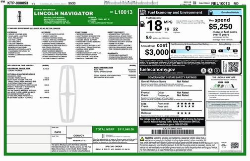 2024 Lincoln Navigator L Reserve