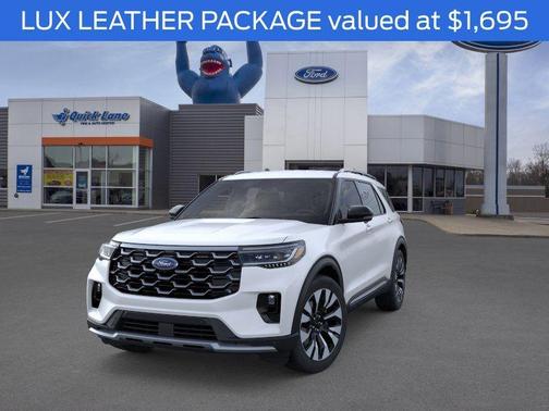 Star White 2026 Ford Explorer Platinum