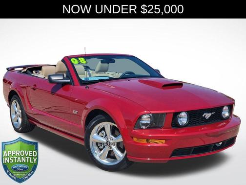 Torch Red Clearcoat 2008 Ford Mustang GT Premium