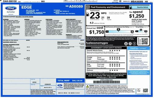 2021 Ford Edge SEL