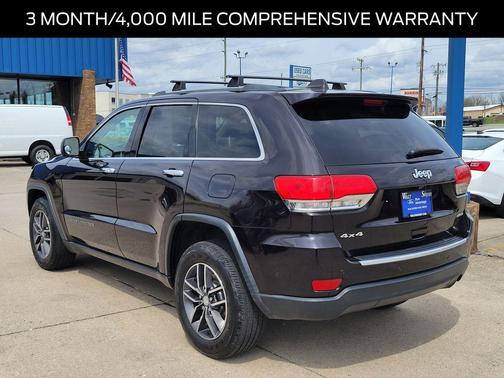 Sangria Metallic 2018 Jeep Grand Cherokee Limited