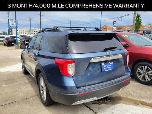 Blue Metallic 2020 Ford Explorer XLT