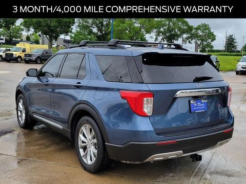 Blue Metallic 2020 Ford Explorer XLT