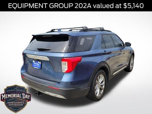 Blue Metallic 2020 Ford Explorer XLT
