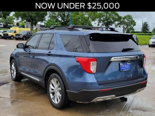 Blue Metallic 2020 Ford Explorer XLT