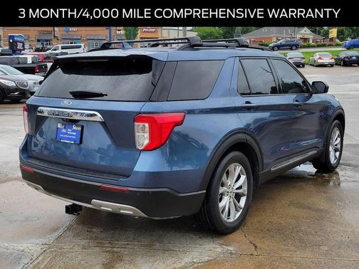 Blue Metallic 2020 Ford Explorer XLT